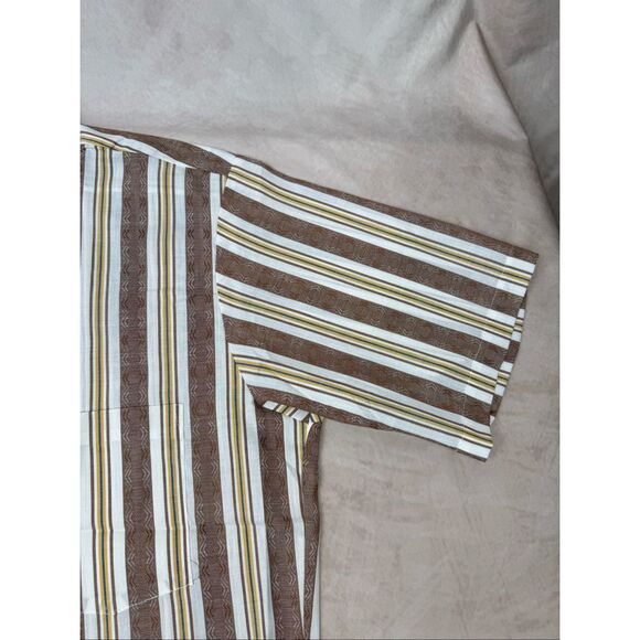 Vintage Sears Kings Road 1970s Button Up Shirt Dagger Collar Size Medium - Picture 6 of 12